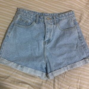 SHEIN denim shorts